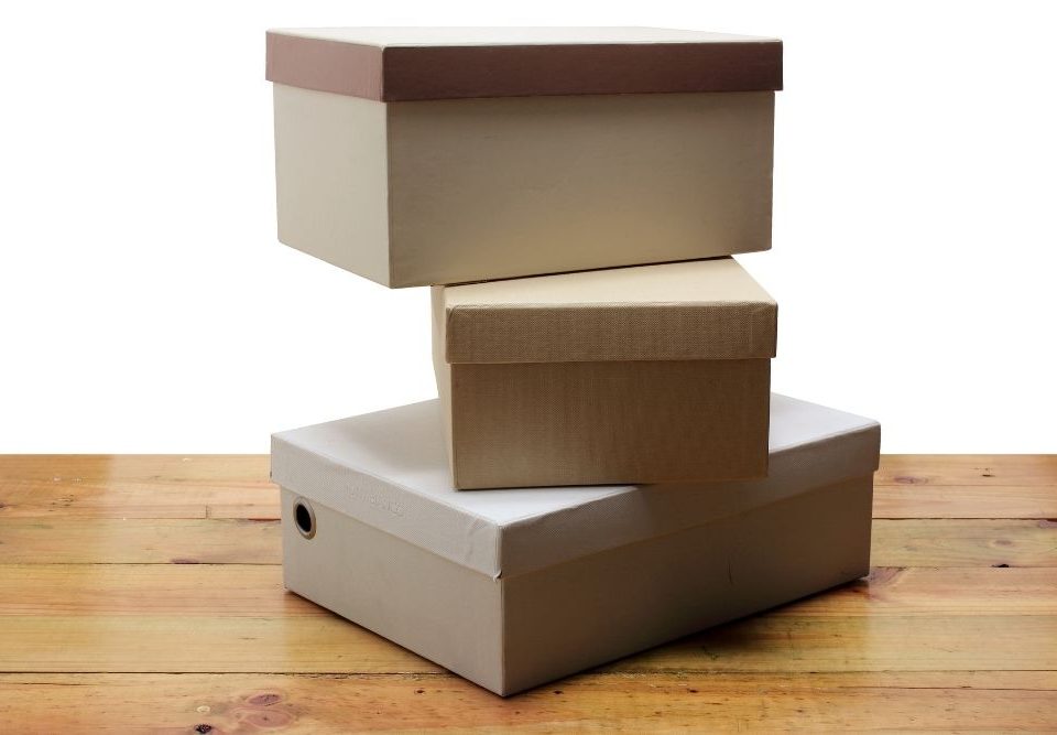 Scatole per calzature: modelli e usi pi&ugrave; comuni