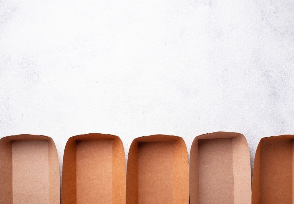 Scatole per confezionamento alimentare eco-friendly