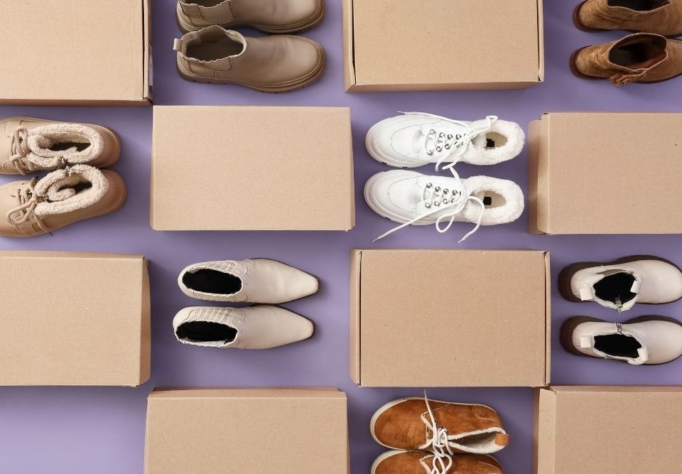 Scatole da scarpe in cartone eco-friendly